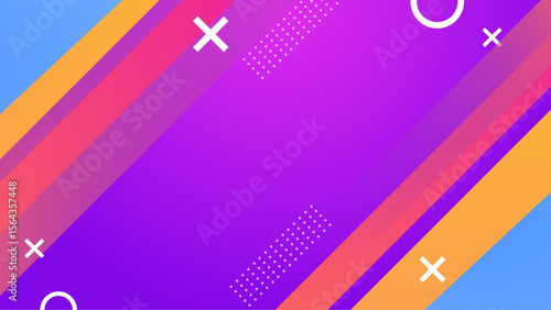 Abstract colorful diagonal striped background suitable for website banners, social media posts, graphic designs, digital art, and backgrounds.