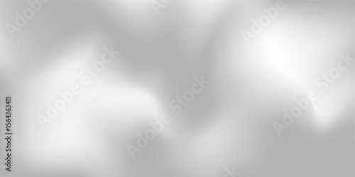 Abstract background with metal mirror texture. gray and white background. Chrome gradient surface with light gloss simple art modern abstract