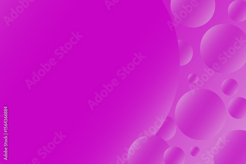 Top view oil bubbles drop on the water with colorful background, Macro photography concept, vector illustration eps10.