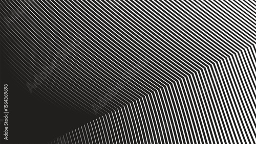 Black and white stripes line seamless pattern background for modern fabric wallpaper and graphic design