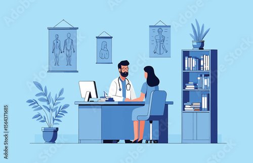 Doctor Patient Consultation Medical Advice and Care