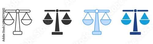 Ethics Icon Set Multiple Style Collection