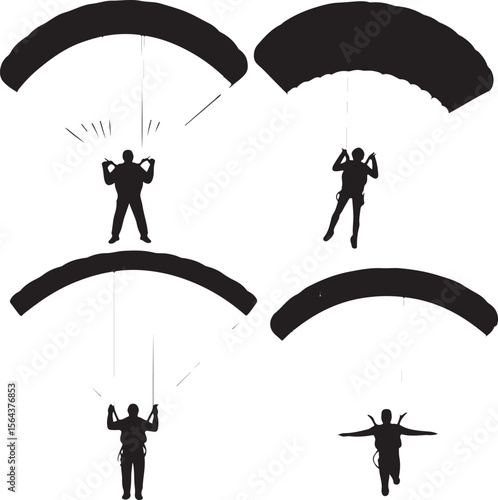parachute, sky, sport, paragliding, flying, blue, extreme, air, paraglider, skydiving, fly, sports, parachutist, adventure, fun, jump, freedom, gliding, flight, people, parasailing, leisure, parachuti