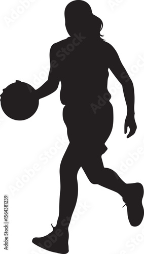 Slam Dunk Basketball Player Silhouette

Dribbling on the Court Vector Design

Basketball Shooter in Action Silhouette

Fast Break Play Silhouette Illustration

Street Basketball Game Scene Vector