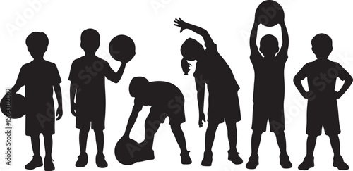 Slam Dunk Basketball Player Silhouette

Dribbling on the Court Vector Design

Basketball Shooter in Action Silhouette

Fast Break Play Silhouette Illustration

Street Basketball Game Scene Vector