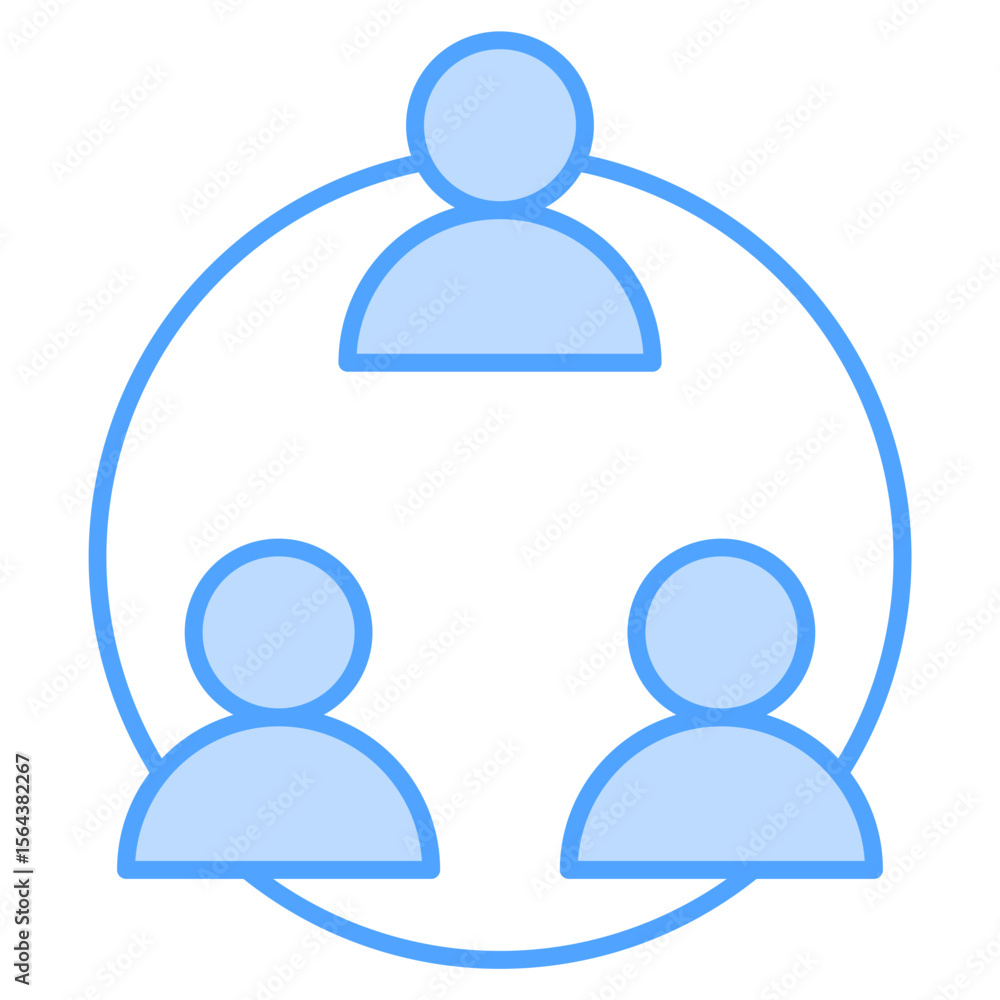 Inclusion Blue Icon Element For Design Inclusion Blue Icon Element For Design