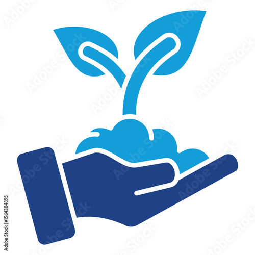 Environment Dual Tone Icon Element For Design