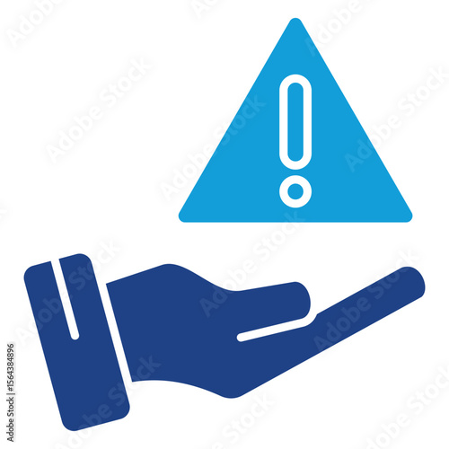 Incident Dual Tone Icon Element For Design