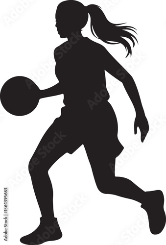 Slam Dunk Basketball Player Silhouette

Dribbling on the Court Vector Design

Basketball Shooter in Action Silhouette

Fast Break Play Silhouette Illustration

Street Basketball Game Scene Vector