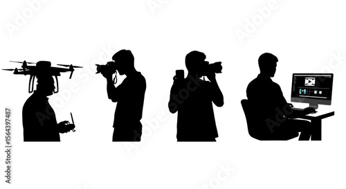 Photographer Workflow Drone, Camera, Mobile, Post-Production