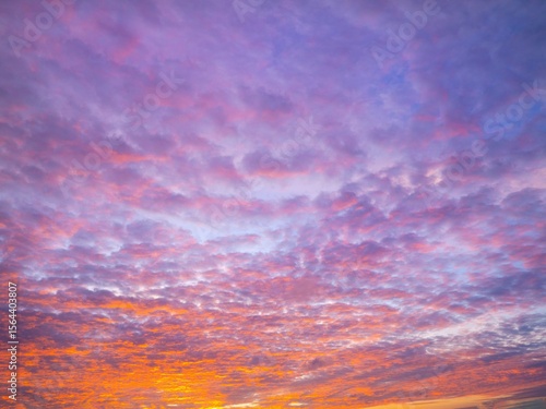 Twilight sky background with Colorful sky in twilight background