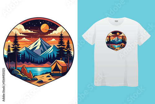 camping is my therapy vector t shirt design Camping t-shirt design, Camping is my favorite therapy