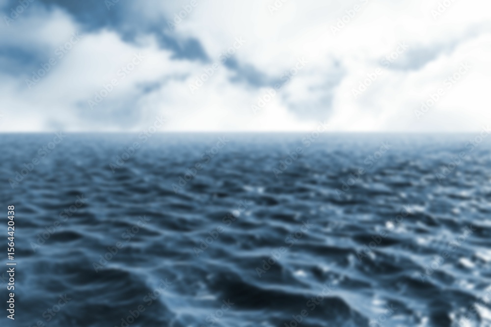 Fototapeta premium Idyllic view of seascape against sky