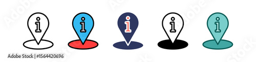 Location multiple icon