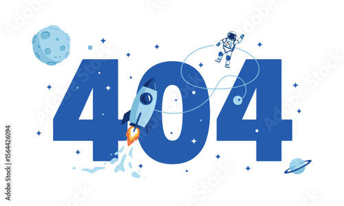 404 Error Space Adventure
