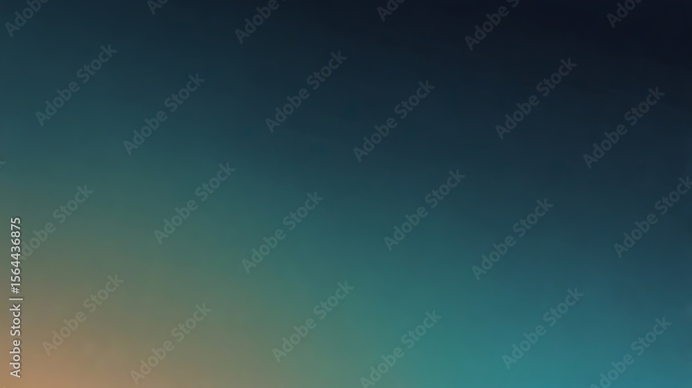 Obraz premium Deep blue teal gradient background abstract