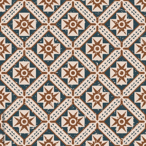 Vintage Victorian Terrace House Floor Tiles