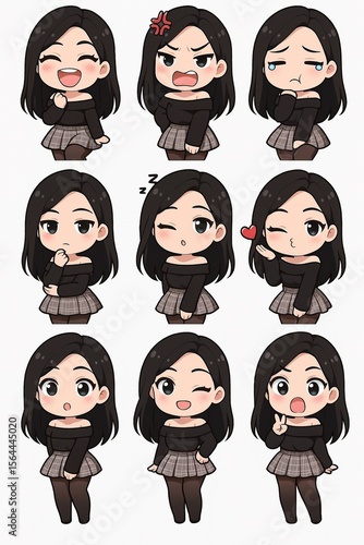 Chibis Pack Sticker