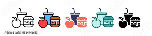 Food multiple icon
