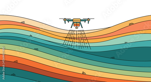 Advanced Drone Technology for Precise Terrain Mapping and Agricultural Surveying Applications