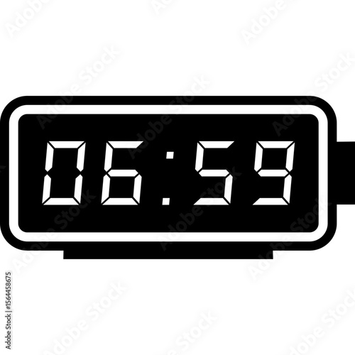 Digital Clock (06:59)