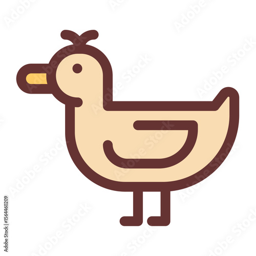 Cute Duck Icon