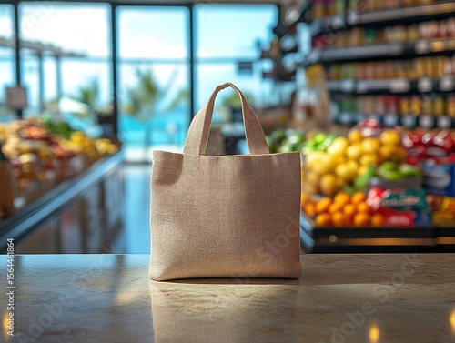 Wallpaper Mural shopping cart in the supermarket Torontodigital.ca