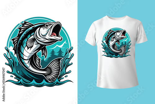 vector t-shirt design samples with illustration.