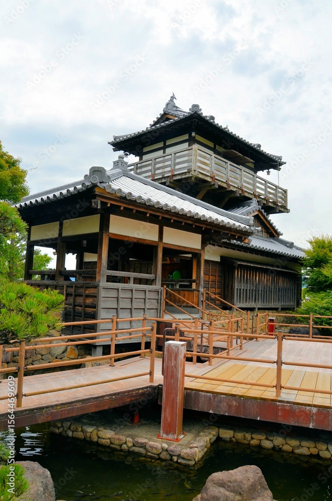 Fototapeta premium 池田城跡 