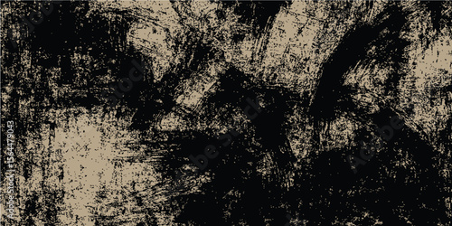 Aged black and white grunge wall texture with a rough, dirty, and rusty concrete surface