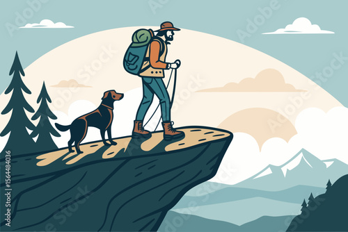 minimalist upscale artistic illustration - for digital marketing