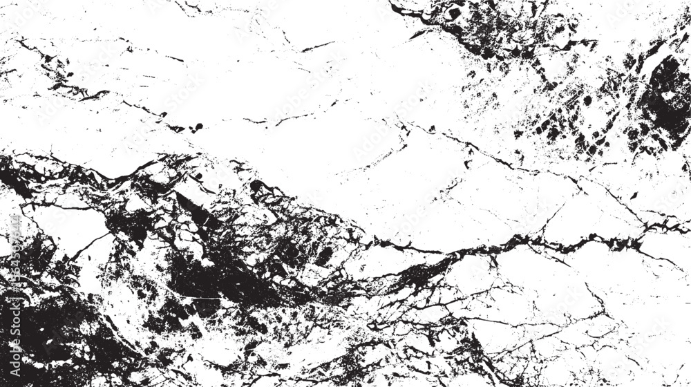 Obraz premium Distress Overlay Texture scratches black vintage design element in old distressed paper or border illustration vector. Dust overlay distress grain, simply place illustration 