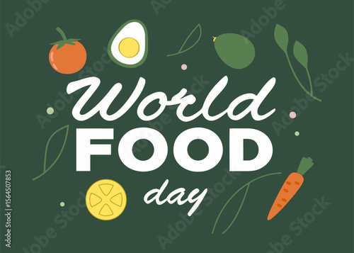 Celebrating World Food Day with a Wholesome Medley of Fresh Produce and Nutritious Ingredients festive