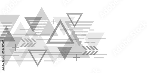 Abstract technology background. Technical drawing . Geometric lines and squares.