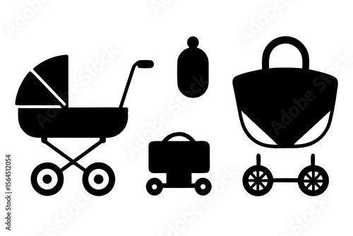 Baby Items, Stroller, Bag