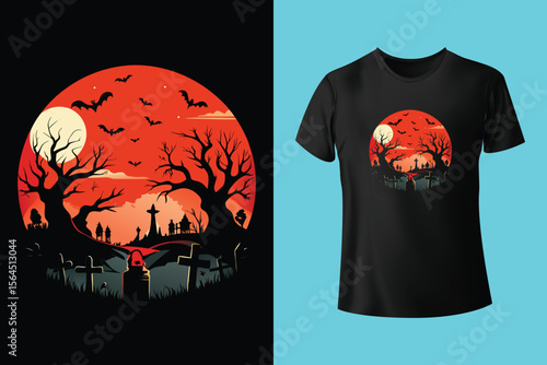 Halloween t shirt design bundle for print on demand