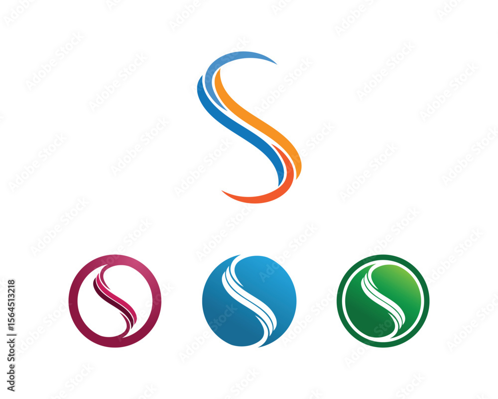 Business corporate letter S logo design vector Business corporate letter S logo design vector