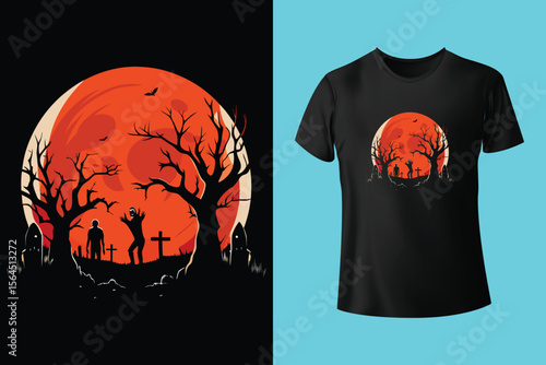 Halloween t shirt design bundle for print on demand