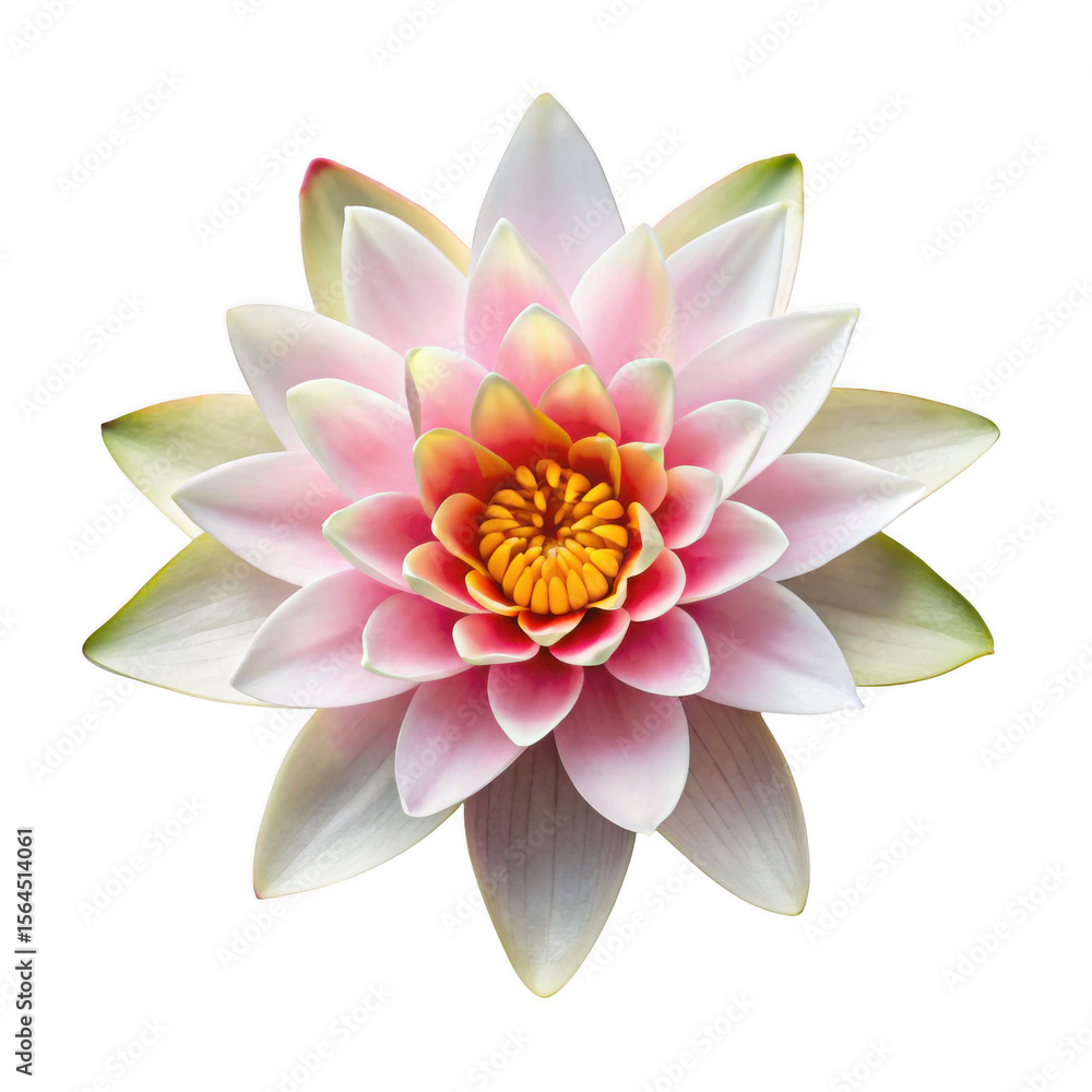 Fototapeta premium pink water lily