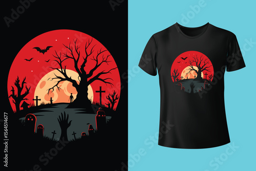 Halloween t shirt design bundle for print on demand