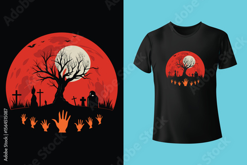 Halloween t shirt design bundle for print on demand