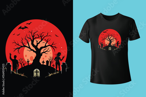 Halloween t shirt design bundle for print on demand