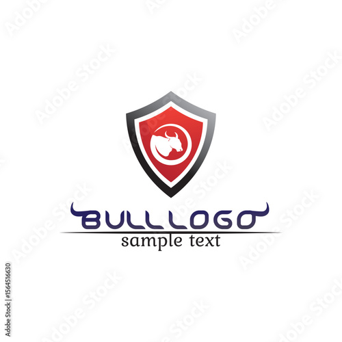 Free Download Bull horn logo and symbols template icons app vector - GFXLoad