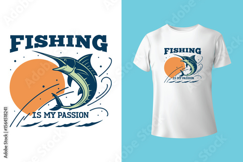 Fishing T-Shirt Design Vector t shirt design, Fishing t-shirt, fishing t-shirt design, custom funny vector typography , graphic designs, fish man , Modern fishing t-shirt design for fishing lover.