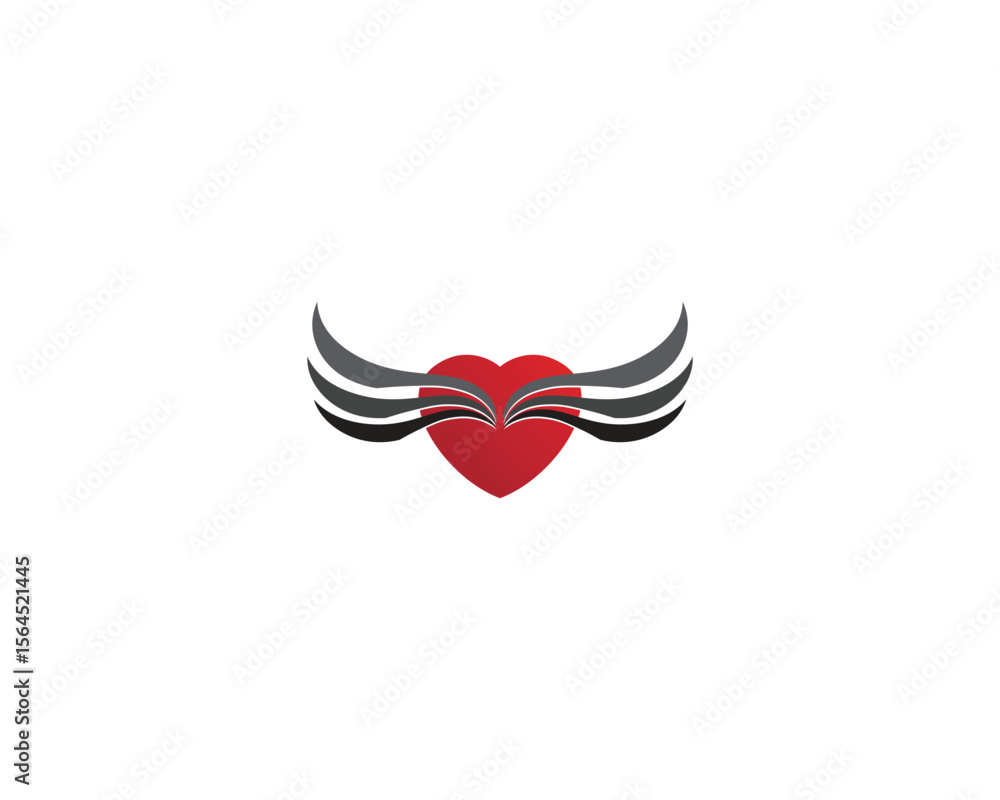 Obraz premium Falcon Eagle Bird Logo Template vector icon