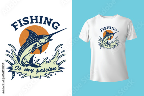 Fishing T-Shirt Design Vector t shirt design, Fishing t-shirt, fishing t-shirt design, custom funny vector typography , graphic designs, fish man , Modern fishing t-shirt design for fishing lover.