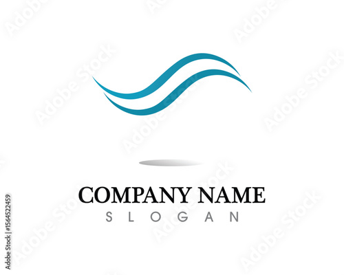 water drop Logo Template vector illustration design