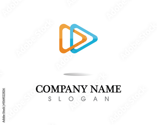 Arrows vector illustration icon Logo Template design