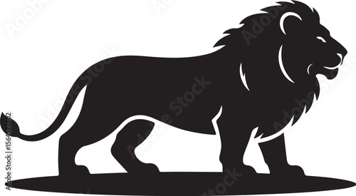 lion vinyl ready vector illustration