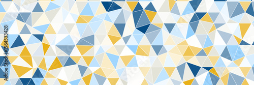 Abstract polygonal multicolor background. Vector illustration